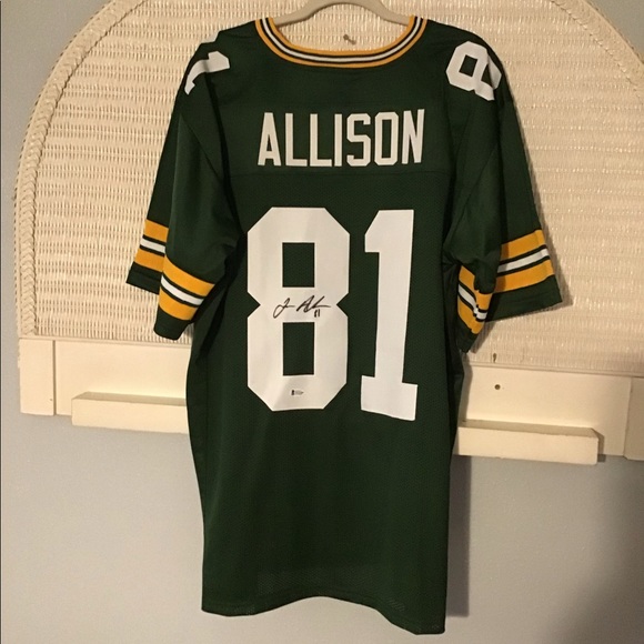 Green Bay Packers #81 Autographed Jersey - Picture 2 of 5